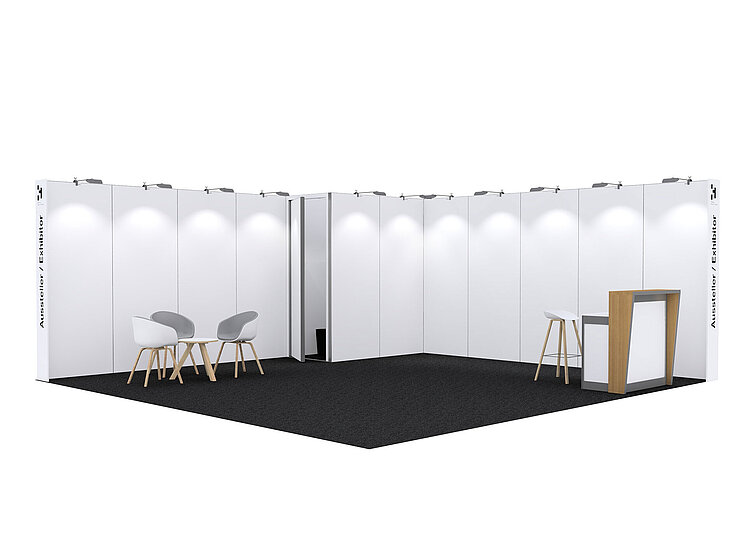 Ausstellungspaket 36m² Basic Ausstellungspaket 36m² Basic