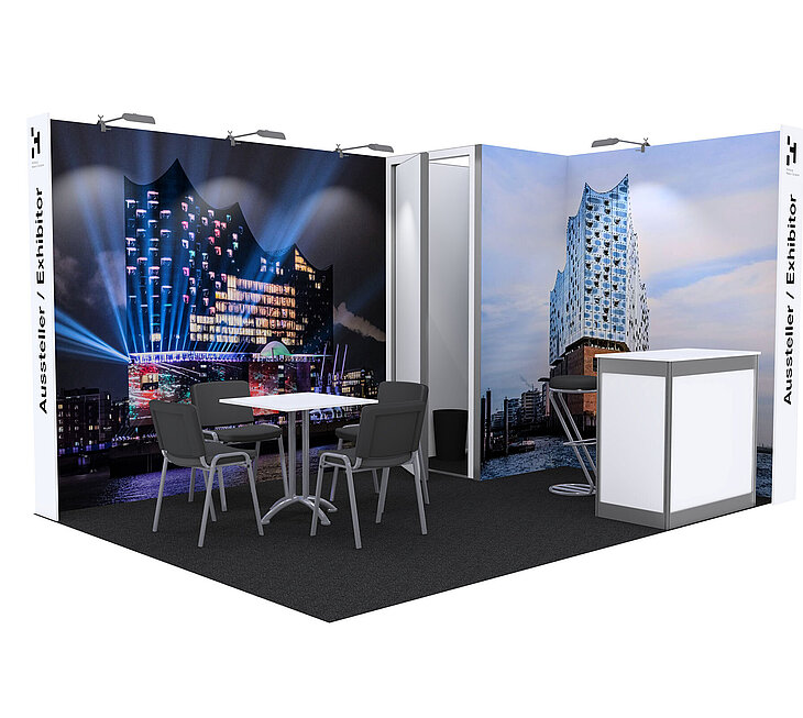 Ausstellungspaket 12m² Textildruck Ausstellungspaket 12m² Textildruck