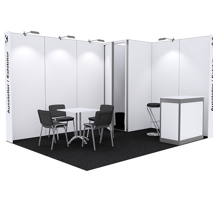 Ausstellungspaket 12m² Basic Ausstellungspaket 12m² Basic