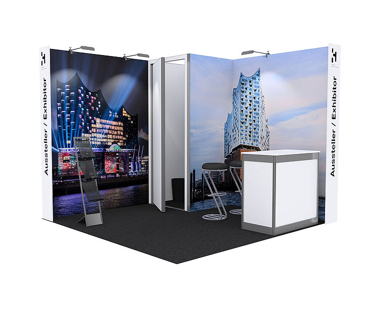 Ausstellungspaket 9m² Textildruck Ausstellungspaket 9m² Textildruck