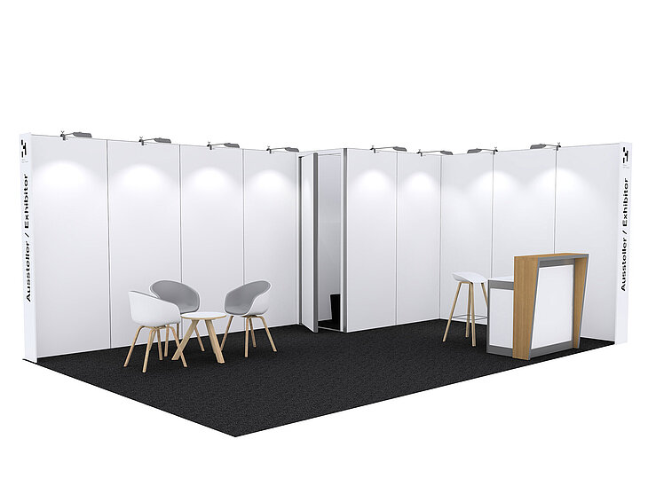 Ausstellungspaket 24m² Basic Ausstellungspaket 24m² Basic